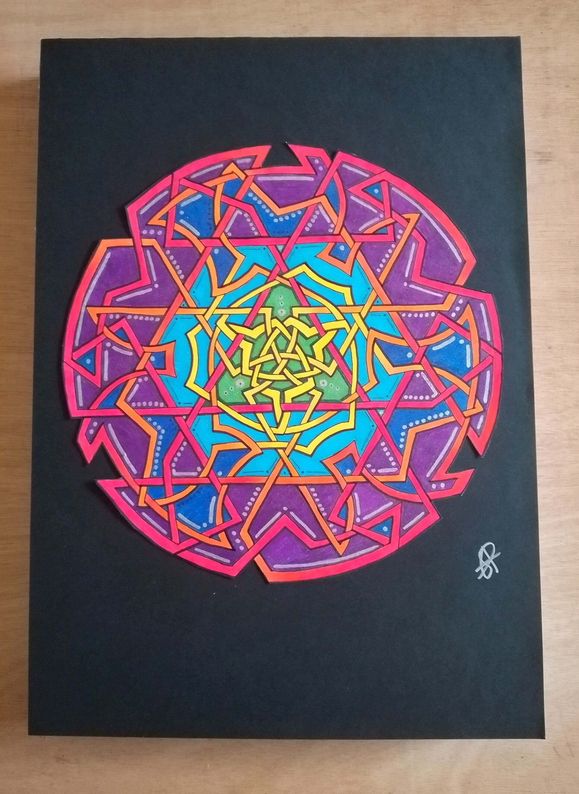 A3 Art piece - Single Seven