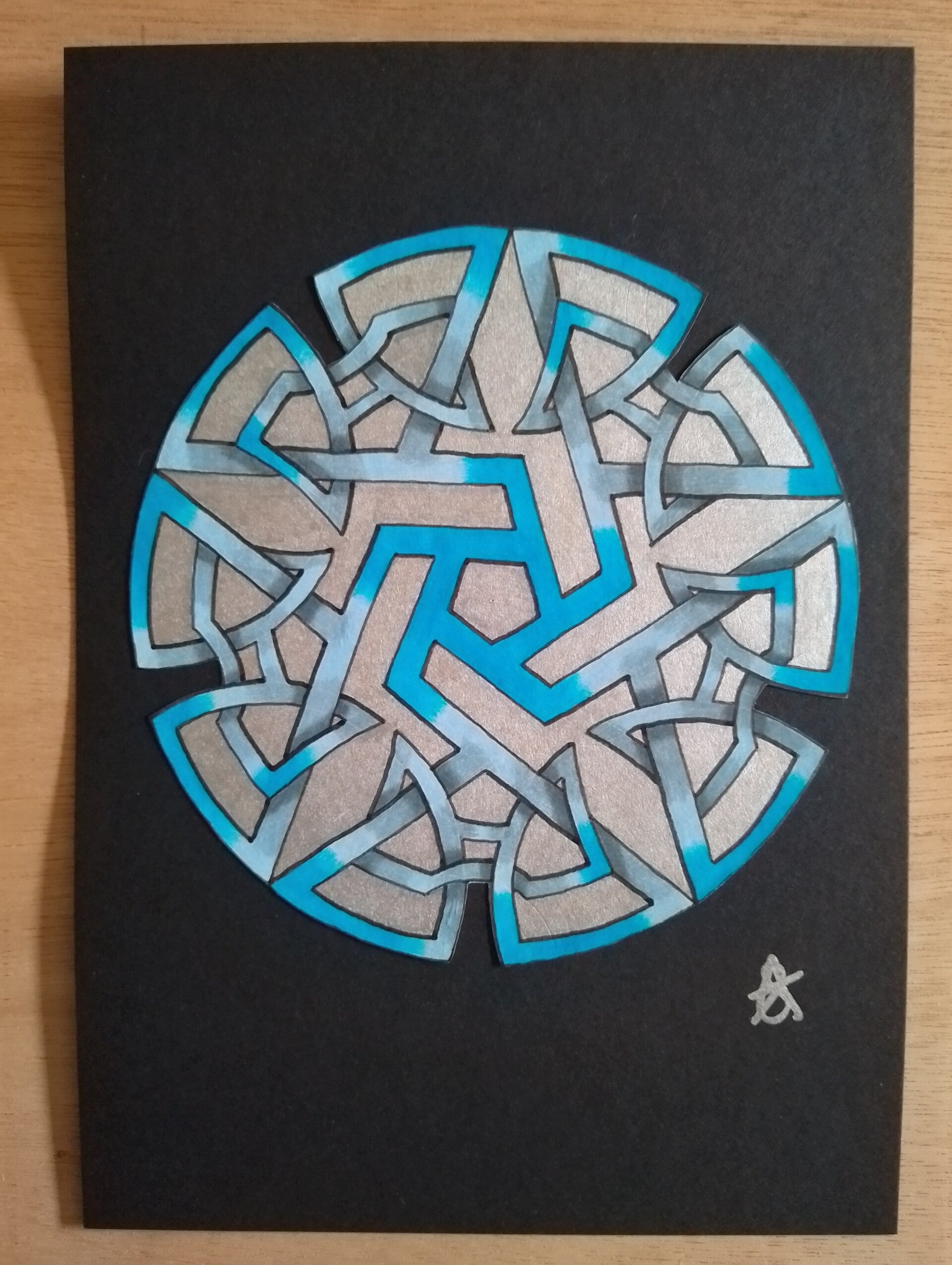 A5 Art piece - Cosmic Change