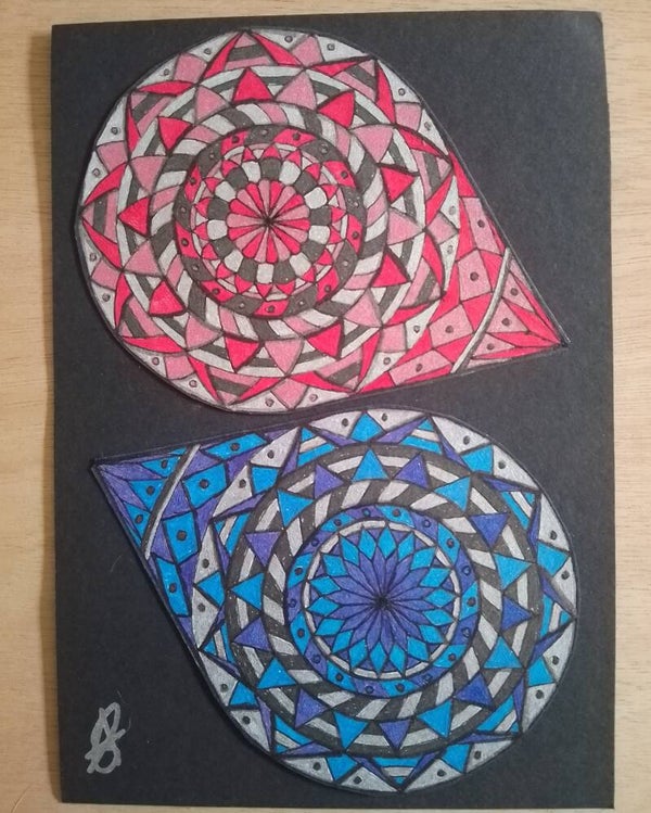 A5 Art piece - Power and Peace