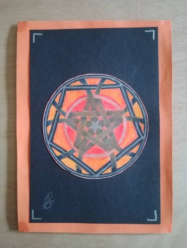 A5 Art piece - Creativity of Change