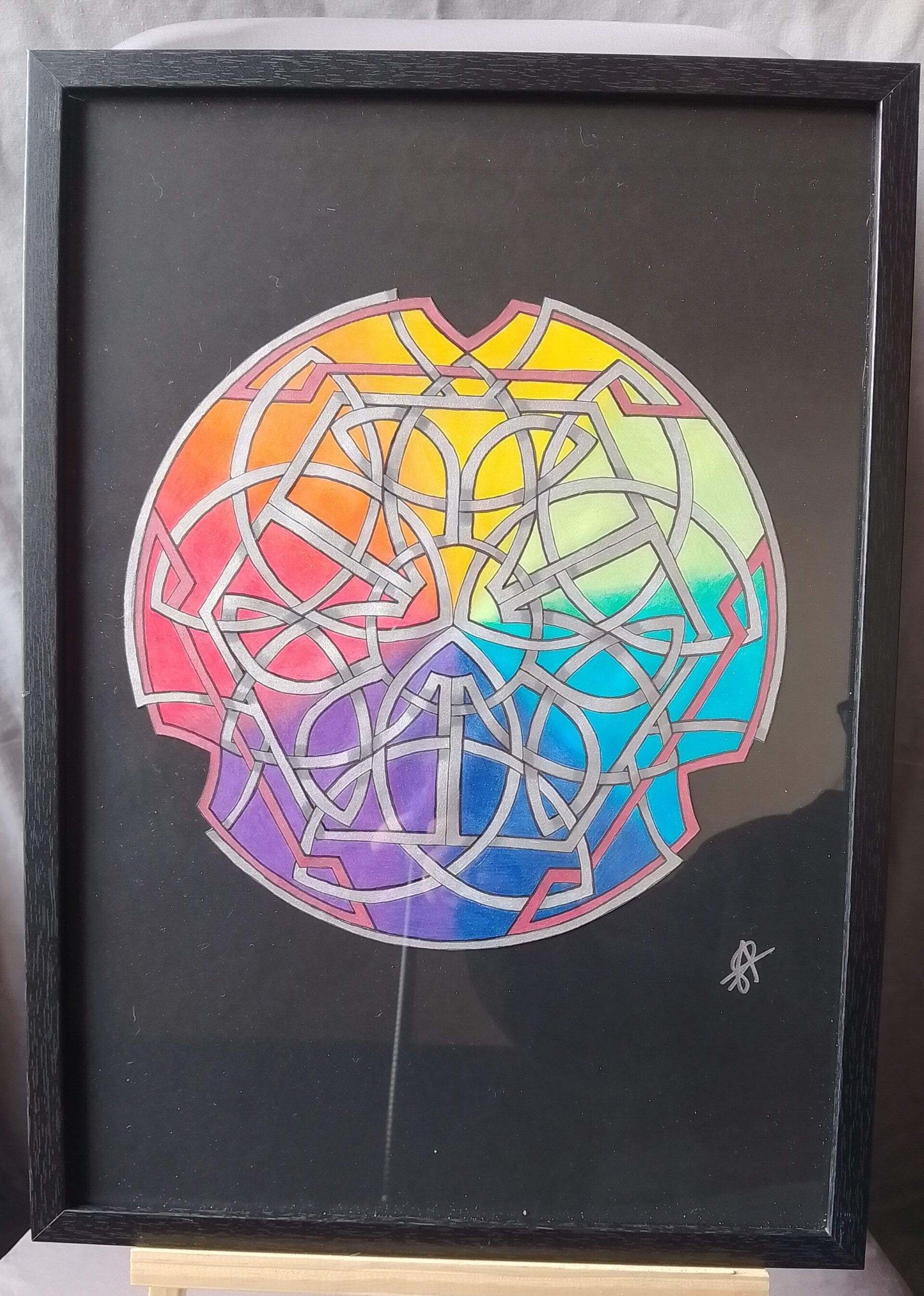 A3 Art Piece - FRAMED - Magic Bow