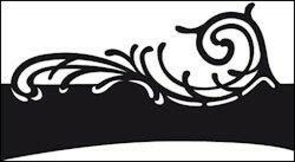 Craftables stencil Tiny`s wave - CR1276