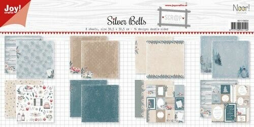 Joy! Crafts Scrap-papier - Noor - Design Silver Bells 6011/0654