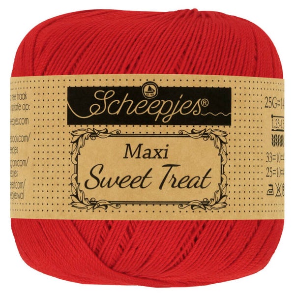 Scheepjes Maxi Sweet Treat - 722 Red