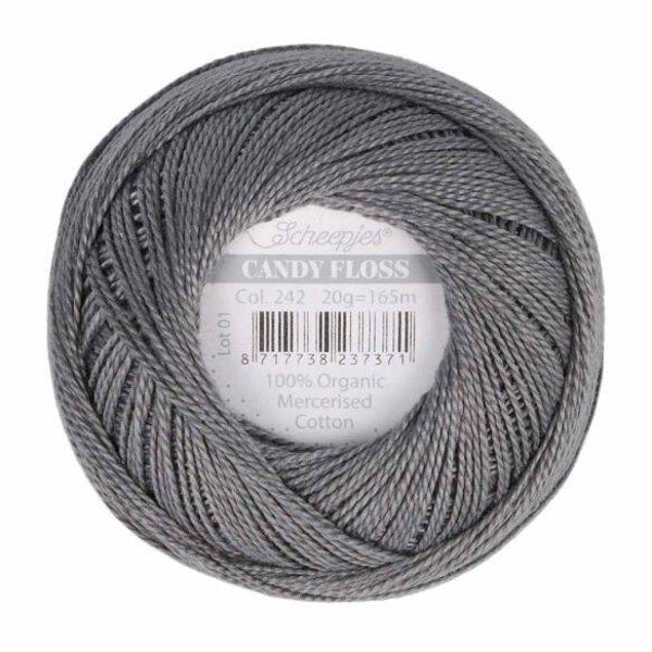 Scheepjes Candy Floss - 242 Metal Grey