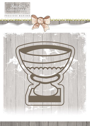 Precious Marieke - Rustic Christmas - Stone Vase   PM10041