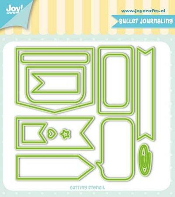 Joy! stencil Jocelijne bullet journaling - 6002/1247