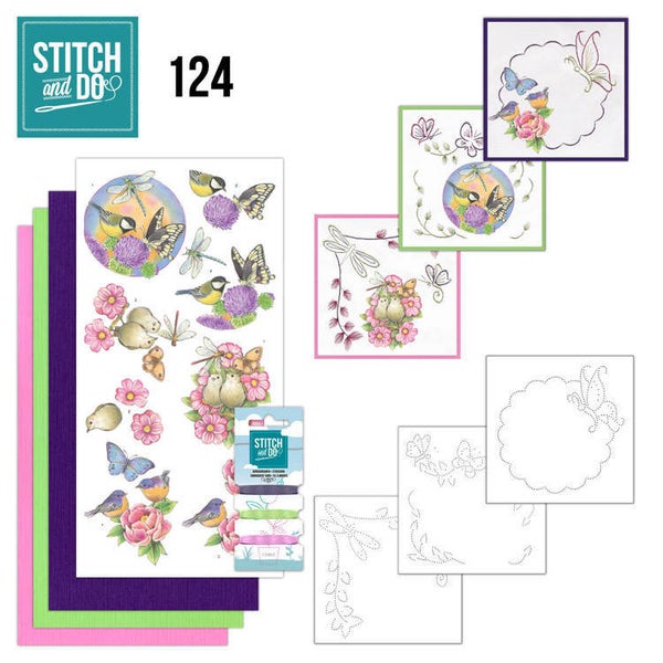 Stitch and Do 124 - Happy Birds