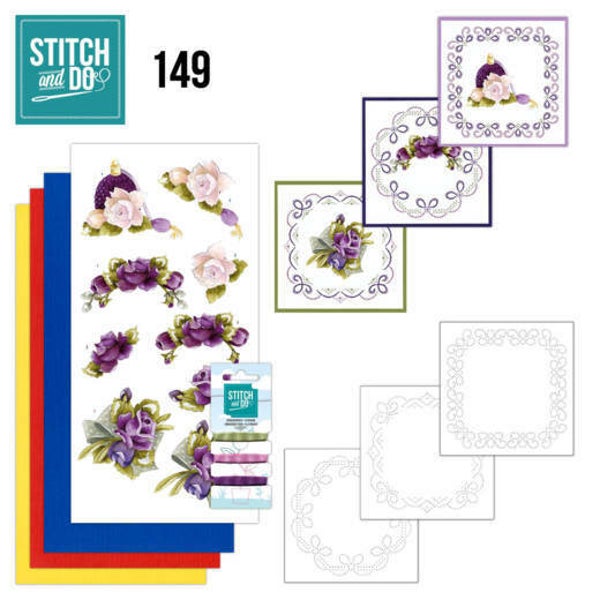 Stitch and Do 149 - Precious Marieke - Romantic Roses