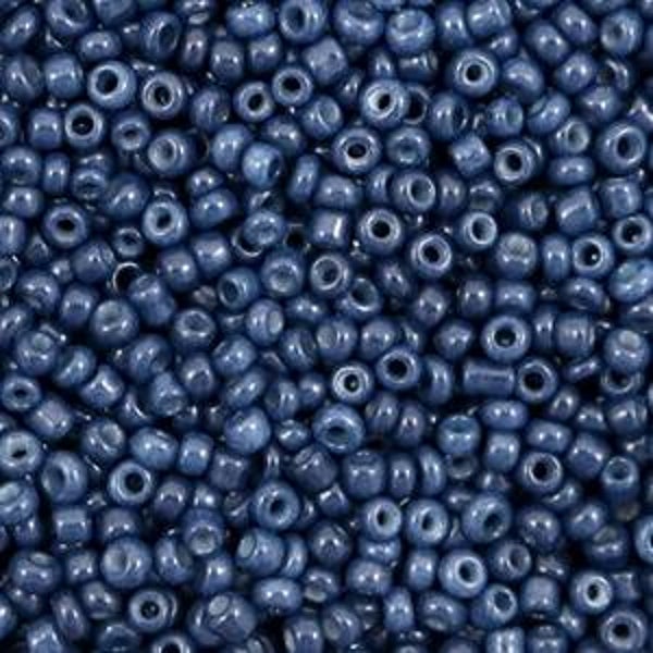 Rocailles 12/0 (2mm) Navy peony blue