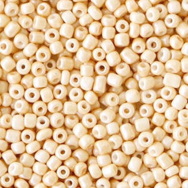 Rocailles 12/0 (2mm) Sunburst beige