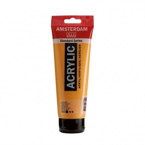 Amsterdam acrylverf 120ml goudgeel - 30210-253