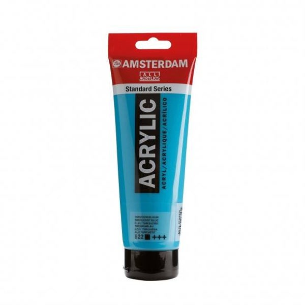 Amsterdam acrylverf 120ml turkooisblauw - 30210-522