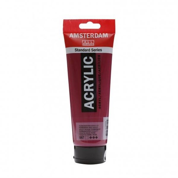 Amsterdam acrylverf 120ml permanentrood violet - 30210-567