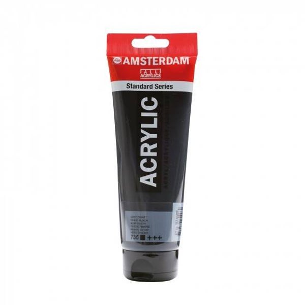 Amsterdam acrylverf 120ml oxydzwart - 30210-735