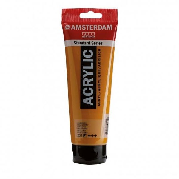 Amsterdam acrylverf 250ml goudoker - 30211-231