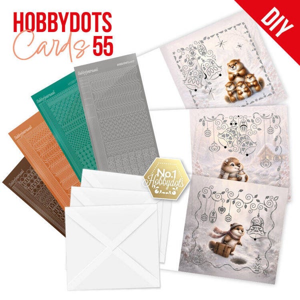 Hobbydots Cards 55 - Groundhog