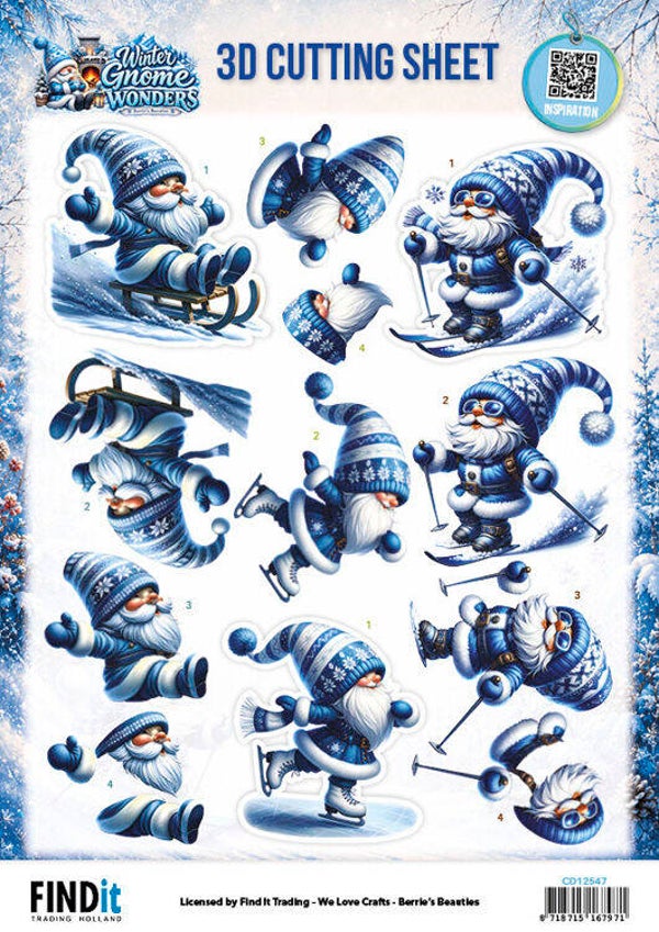 Berries Beauties - Winter Gnome Wonders - Winter Fun