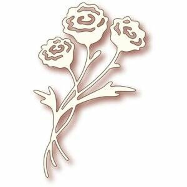 WILD ROSE STUDIO SPECIALTY DIE - ROSE BUNCH SD014