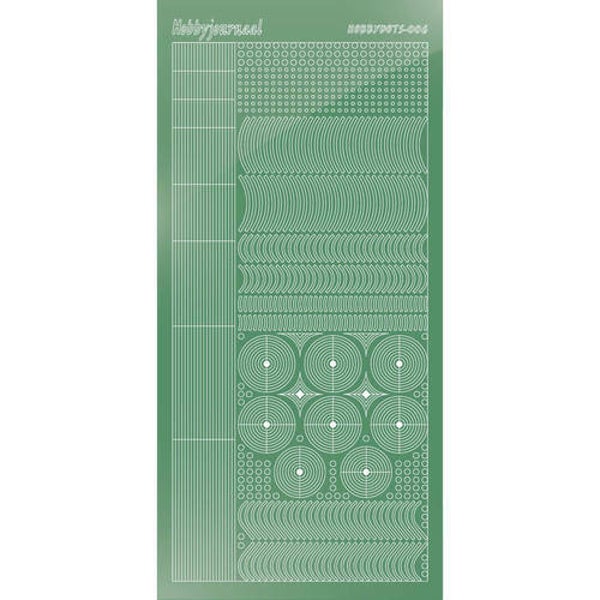 Hobbydots sticker - Mirror - Apple   STDM061