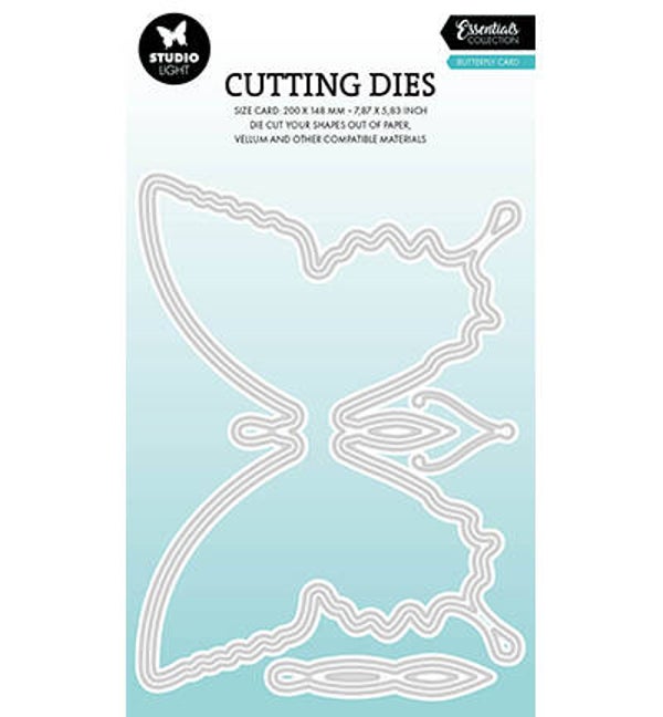 Butterfly cardshape Essentials nr. 1074     SL-ES-CD1074