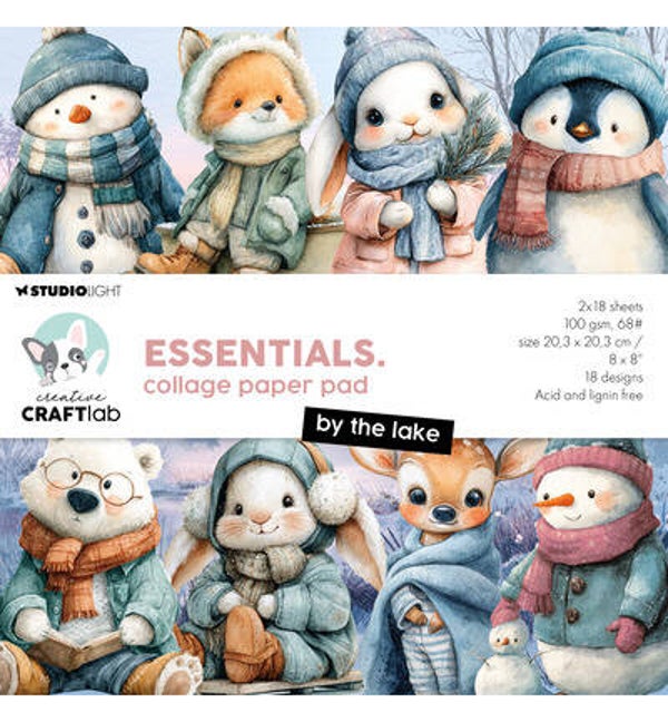 CCL Collagepapierblok – By the Lake Essentials nr. 496     CCL-ES-CPP496