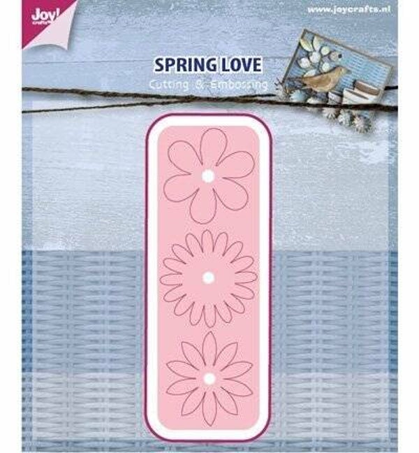 Cutting & Embossing Stencil - Spring Love  6002/0437