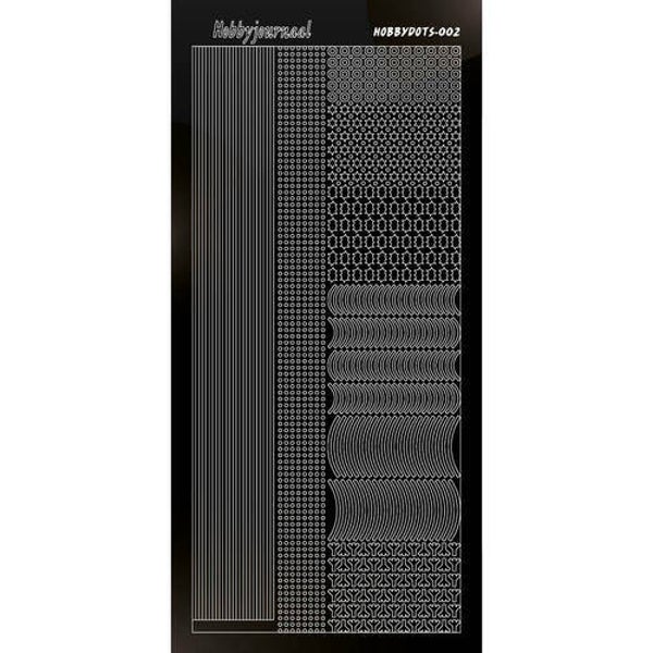 Hobbydots sticker - Adhesive - Black   STDA023