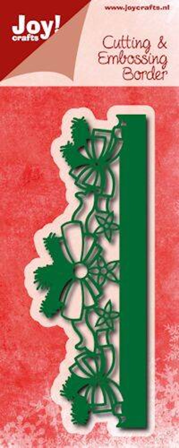 Happy Holidays Rand met strikken - 6002/0640