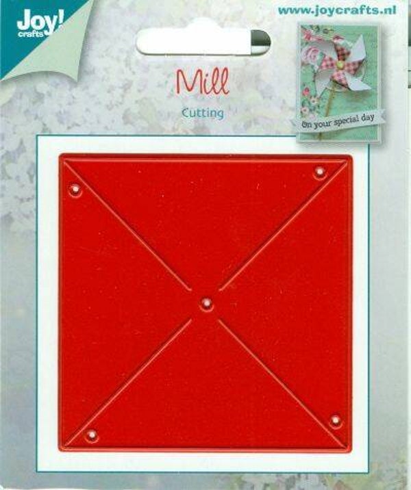 Joycrafts stencil molen maken - 6002/0433