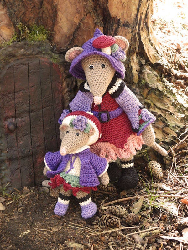 Funny Mouse set Maggy en Paddy