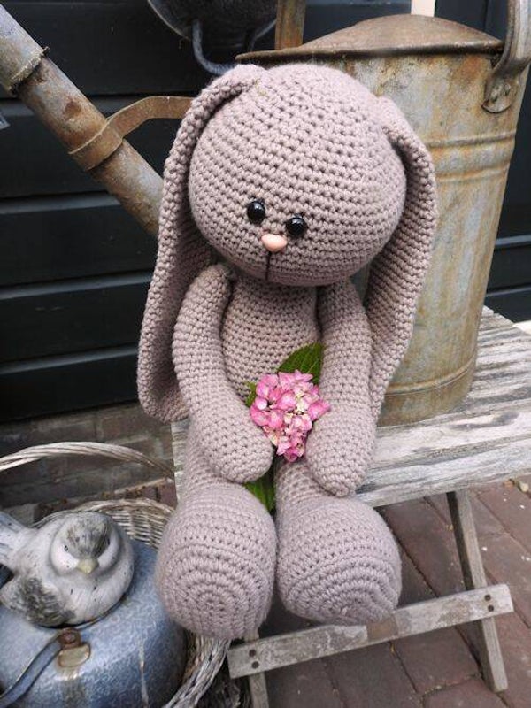 XXL Funny Bunny Basic  taupe
