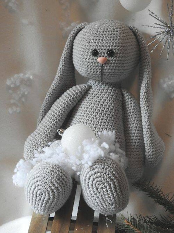 XXL Funny Bunny Basic grijs