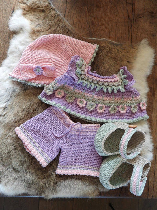 Funny kledingset Summer Girl Lovely