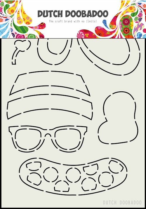 DDBD Card Art A5 Build up Bear Zomer - 470.713.801