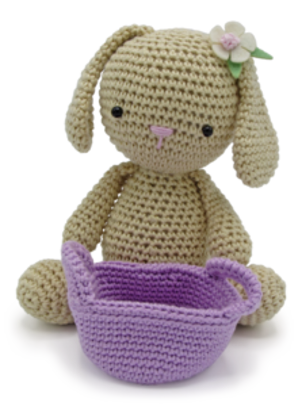 Haakpakket Paashaasje met mandje