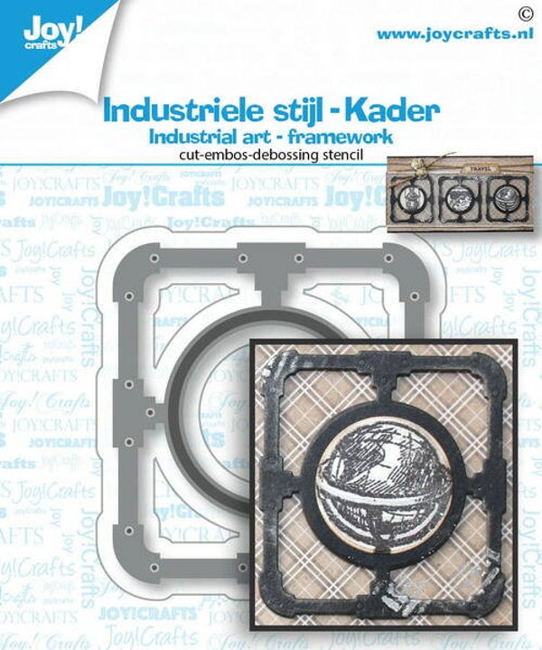 Joy! stencil Industrieel kleine lijst  6002/1459