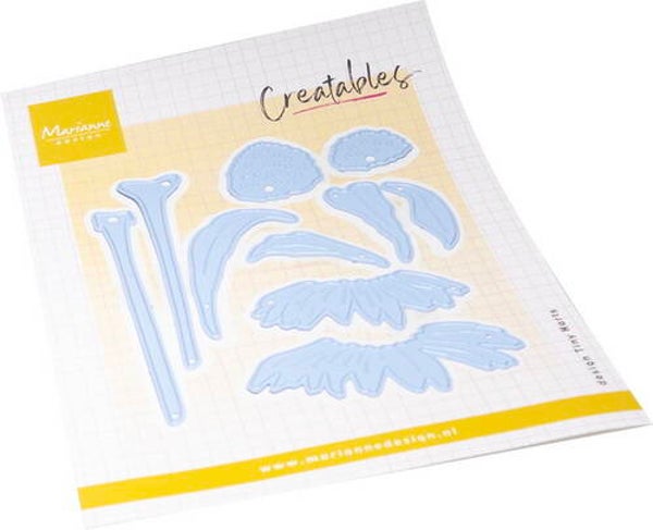 Creatables stencil Tiny's Coneflower     LR0897