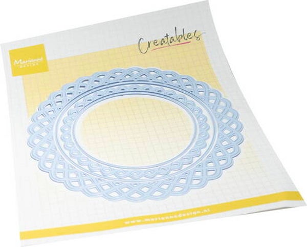 Creatables stencil Spiral circle     LR0980