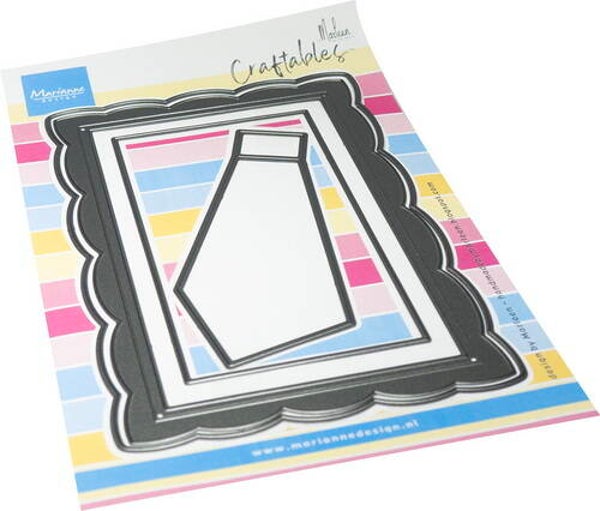 Craftables stencil Photo frame - rectangle     CR1748