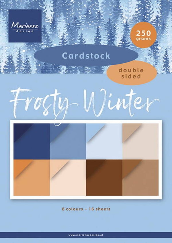 Pretty Papers bloc Frosty Winter A4 cardstock     PK9227