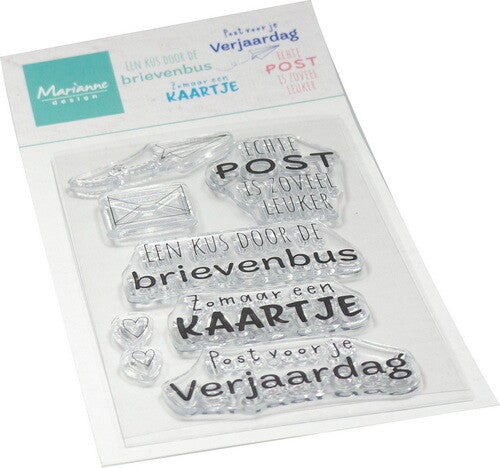 Clear Stamp Echte Post     CS1195