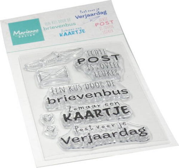 Clear Stamp Echte Post     CS1195
