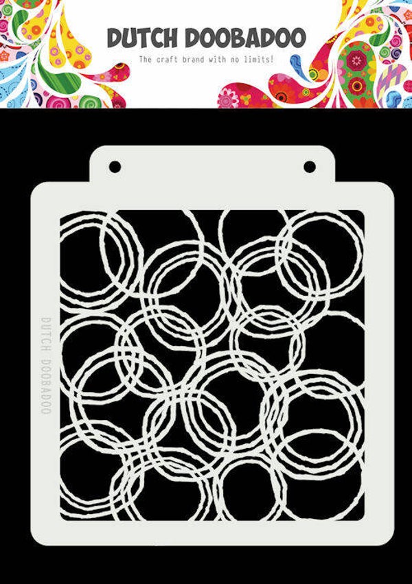 DDBD Dutch Mask Art Grunge Circles