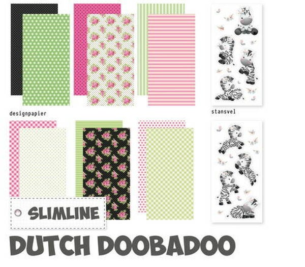 DDBD Crafty Kit Slimline Zebra    473.005.016