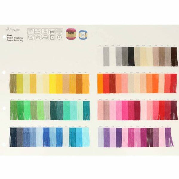 Staalkaart maxi sweet treat en sugar rush