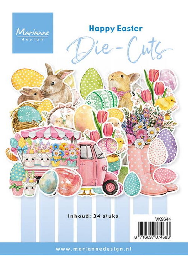 Diecuts - Happy Easter     VK9644