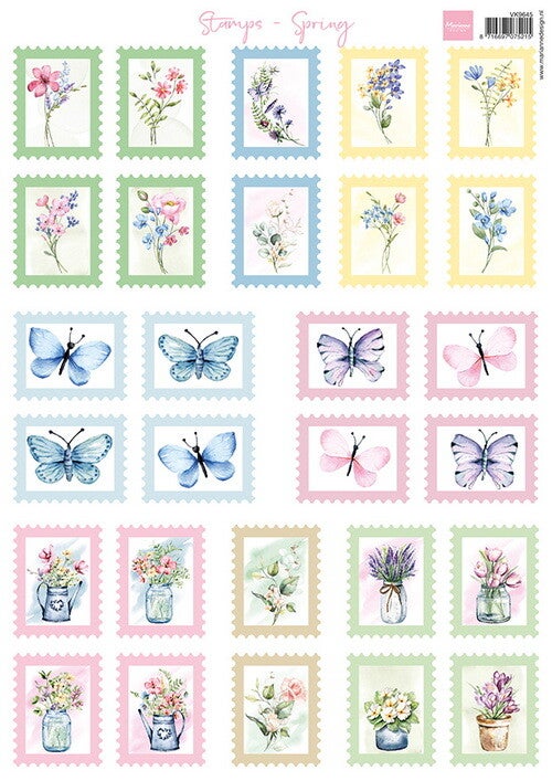 knipvel Stamps - Spring     VK9645