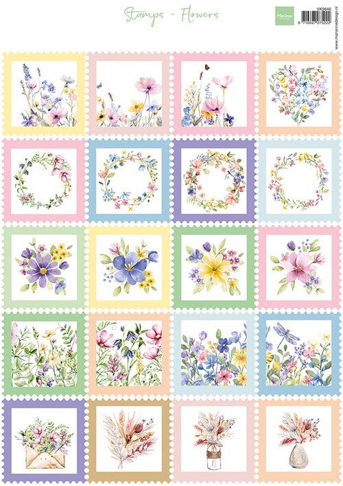 knipvel Stamps - Flowers     VK9646