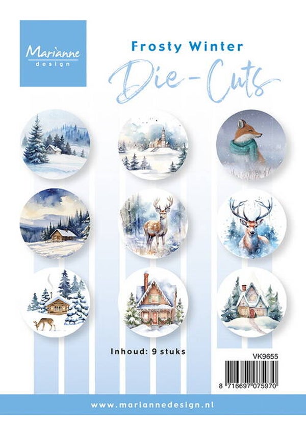 Diecuts - Frosty Winter     VK9655